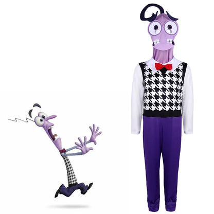 Anime Movie Inside Out Joy Cospaly Costume Disgust