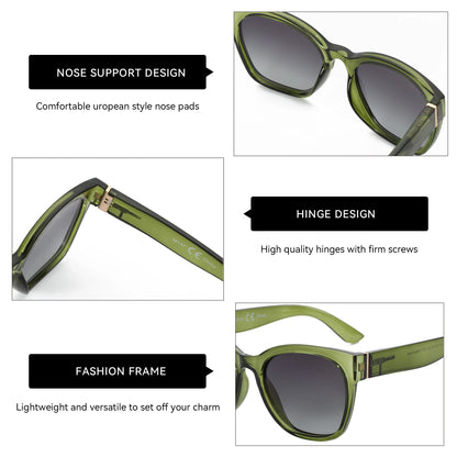 Fashion Original Thick Butterfly Frame Polarized