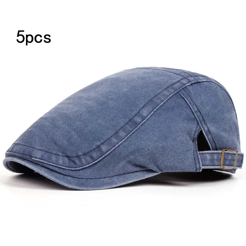 Vintage Painter Beret Unisex Fashion Flat Visor Cap