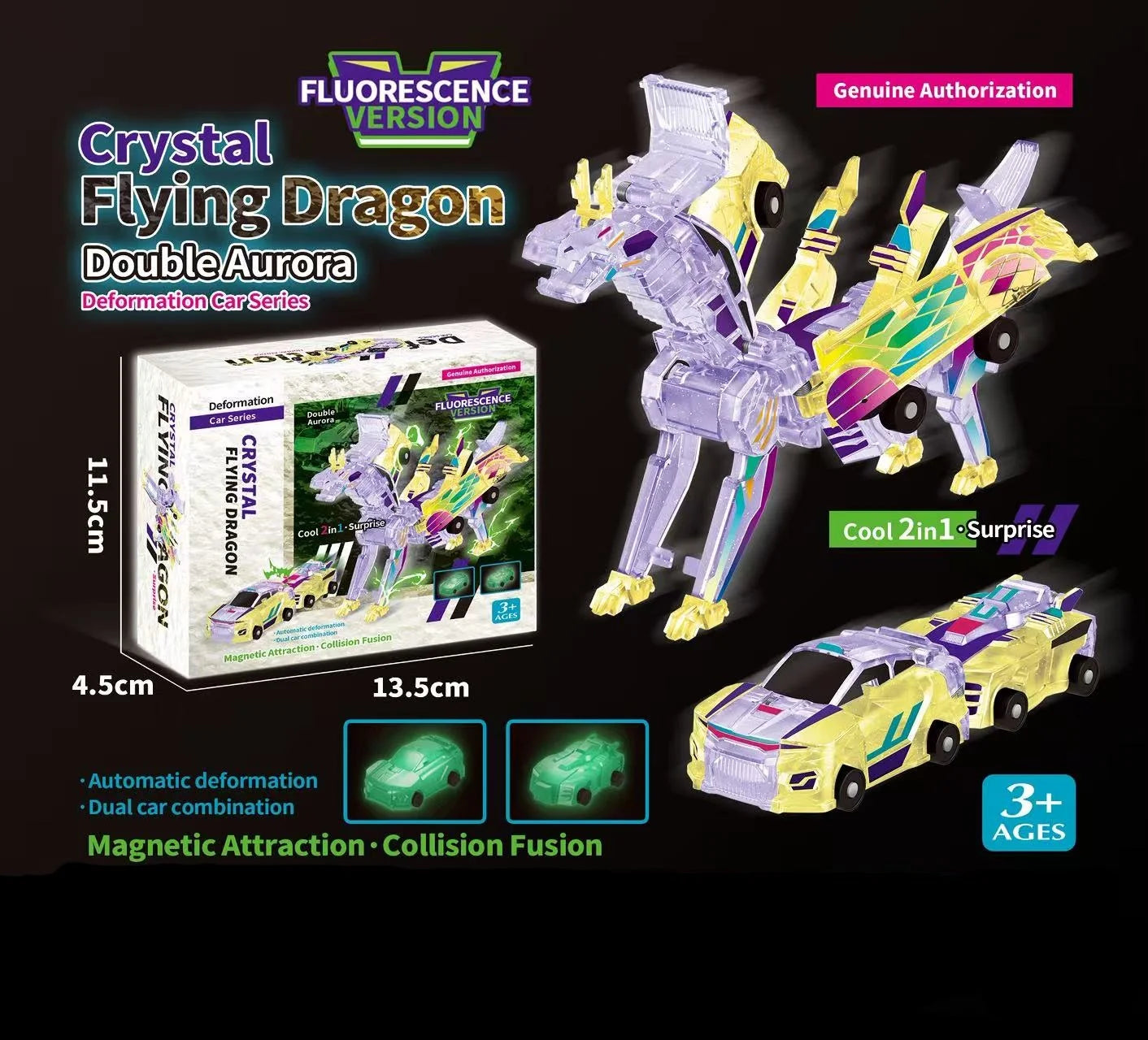 Unicorn Transformer : Magic Transformation Super Combination