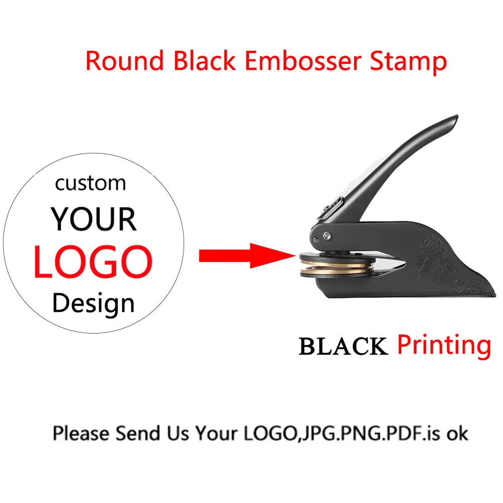Embosser Stamp LOGO Customized Private Seals