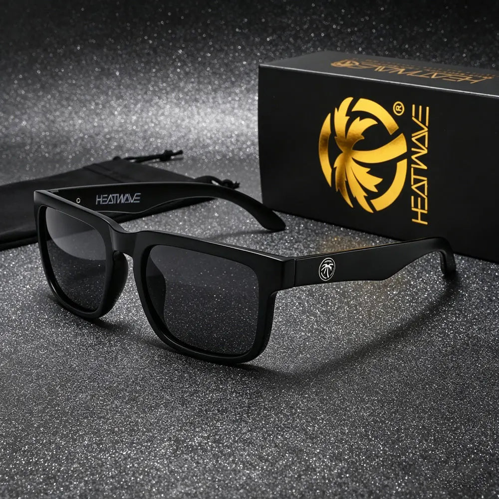 Outdoor Cycling and Driving Polarized Sunglasses Heatwave