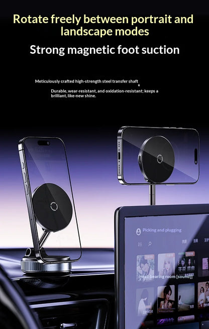 Cross-Border Wireless Charging Vacuum Car Phone Holder