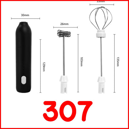 UPGRADED Electric Coffee Frother/MILK Whisk+Egg Beater