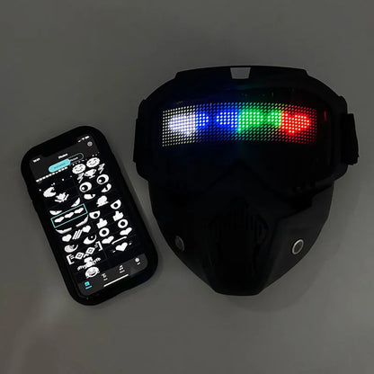 1set Luminous Glowing Glasses and Gloves Remote Control