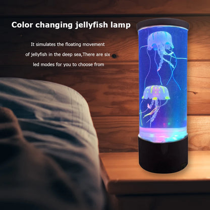 Fantasy USB/Battery Powered Jellyfish LED Lamp