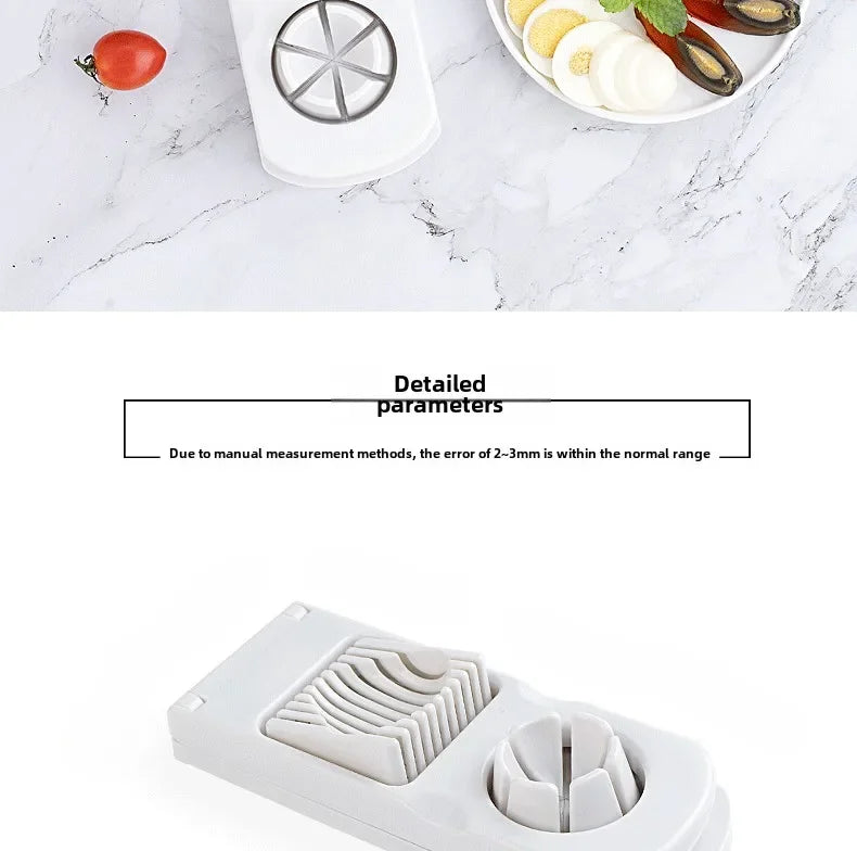 Multi Functional Kitchen Ingredient Fancy Egg Cutting