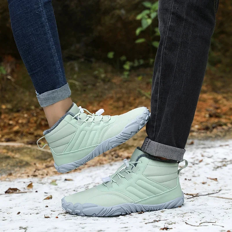 Men Plush Winter Boots Shoes Women Waterproof Snow Cotton Boots
