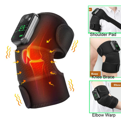 Electric Shoulder Massager Heating Pad Vibration Massage