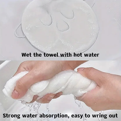 High Quality Reusable Cotton Hot Compress Towel