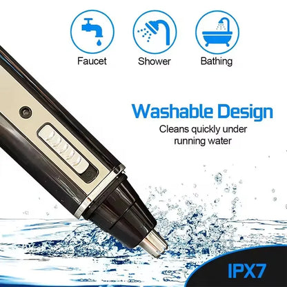 Kemei 4In1 Rechargeable Nose Hair Trimmer Beard Trimer
