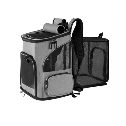 Breathable Pet Cat Carrier Backpack Foldable Pet Carrier Transport