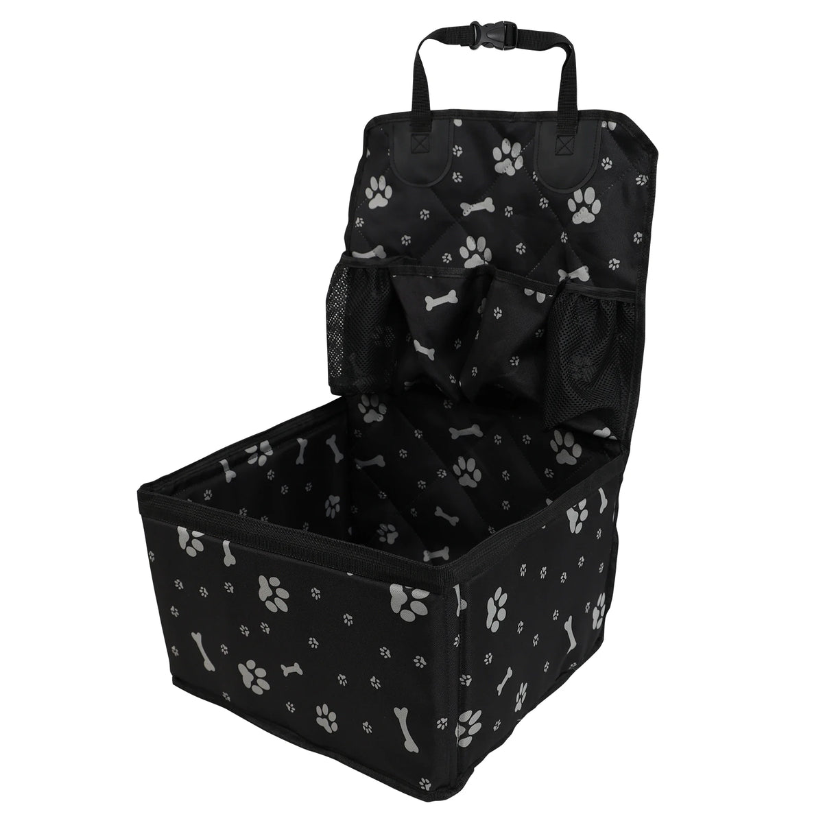 Dog Car Seat with Storage Pocket Travel Dog Bag Cover