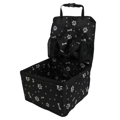 Dog Car Seat with Storage Pocket Travel Dog Bag Cover