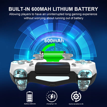 GAMINJA Wireless Game Controller For PS4 PS3 Console