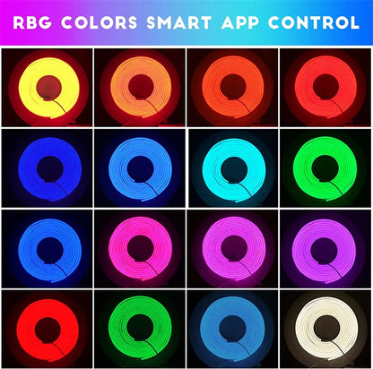 USB LED Neon Rope Lights, RGB Led Strip Lights