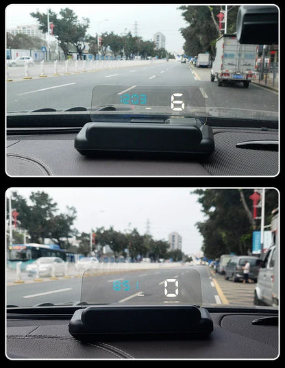Gauge Display Car Head Up LCD Car Digital Odometer