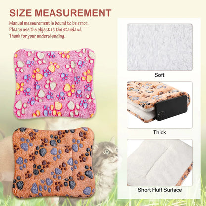 Thicken Flannel Mat Pet Beds Mats Dog Bed Sleeping Mat