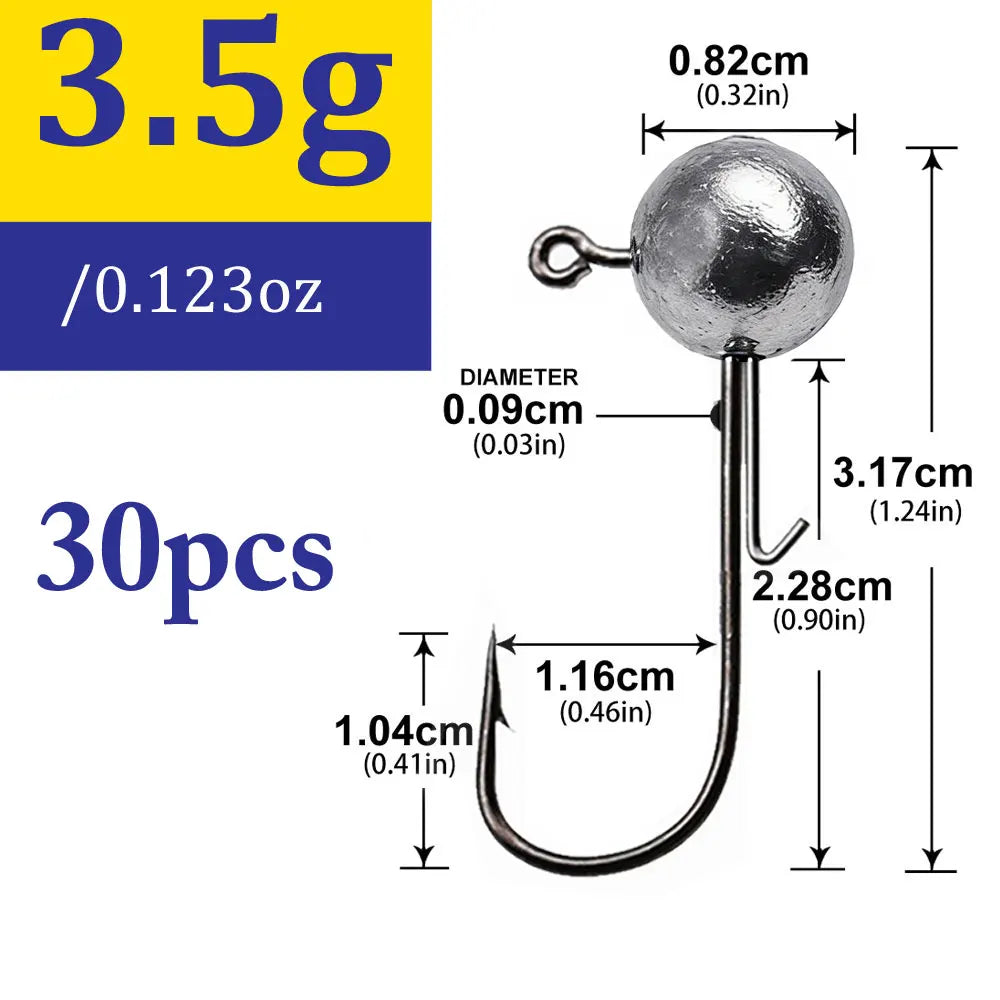 Jig fishing hooks with auxiliary hook,