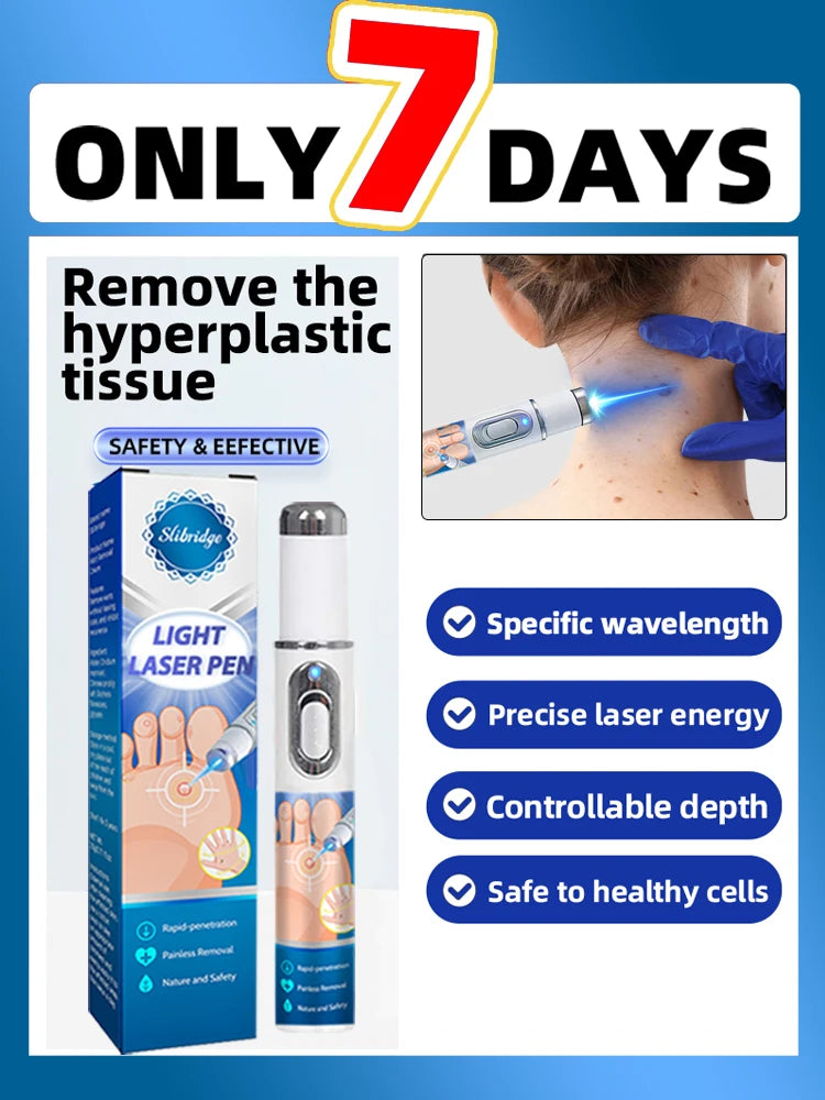 The latest upgraded blue light pen, a best-selling wart removal