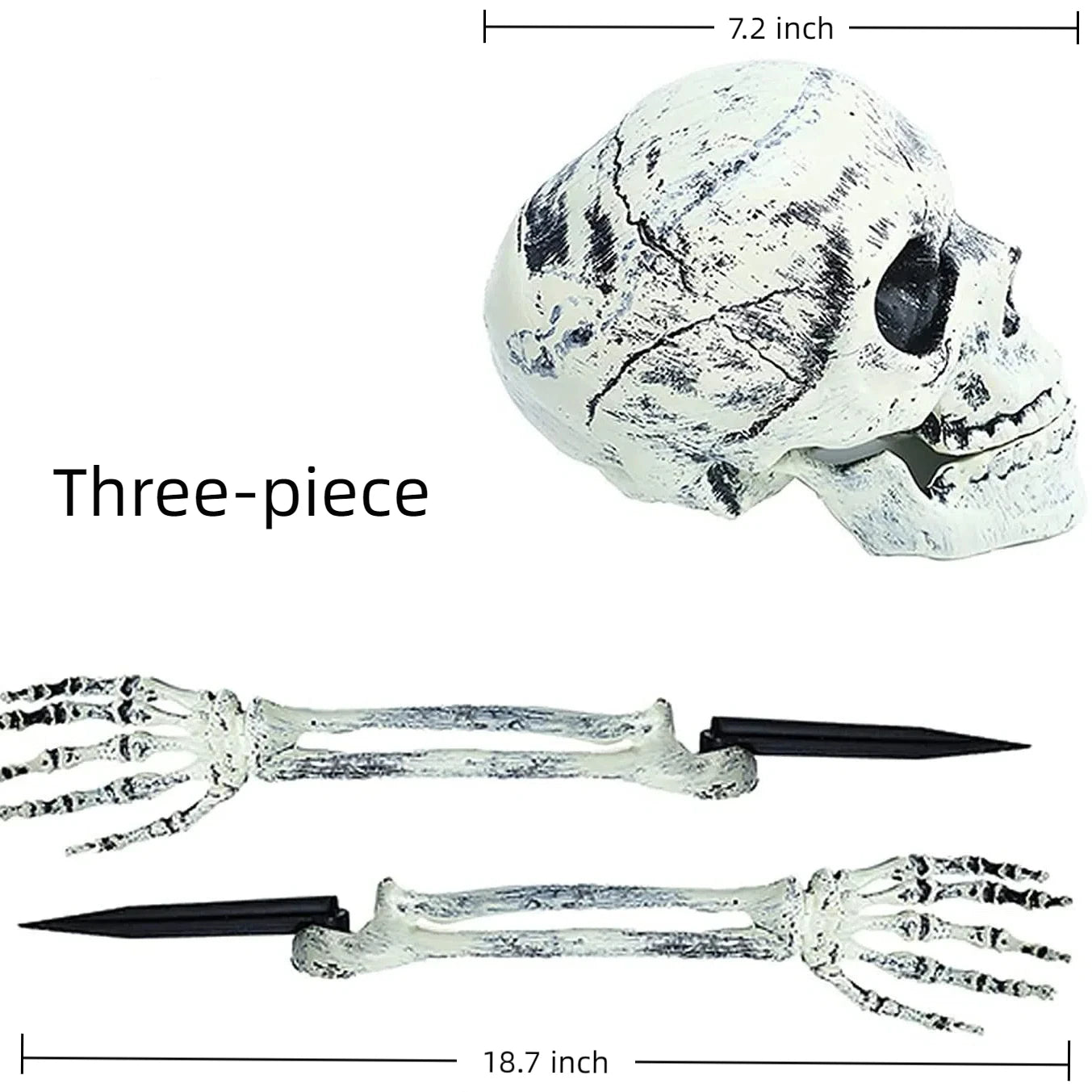 Halloween Decor Skeleton Stakes Halloween