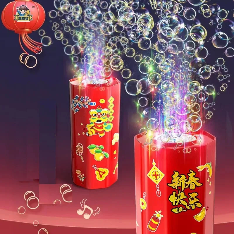20 holes Fireworks bubble machine bubble blower