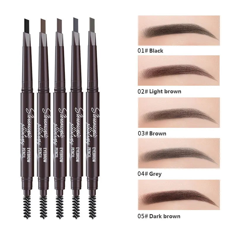 Eyebrow Pencil Waterproof Microblading Eyebrow Pen Marker Brow