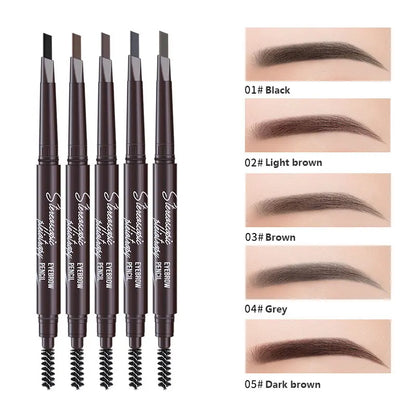 Eyebrow Pencil Waterproof Microblading Eyebrow Pen Marker Brow