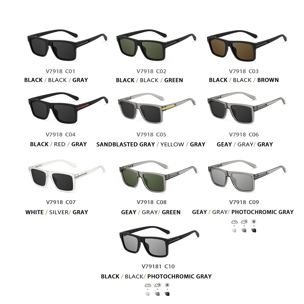 Outdoor Sports Polarized Men's Sunglasses UV Resistant
