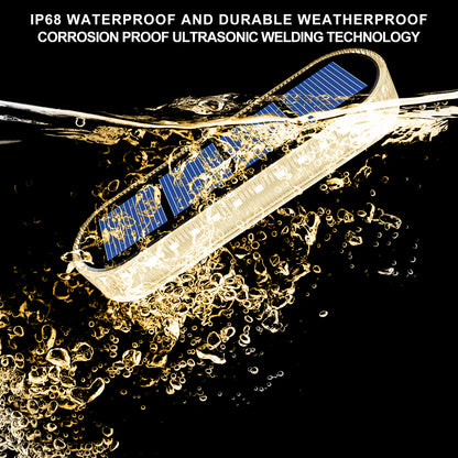 4 Pack Solar Deck Lights Outdoor Step Lights