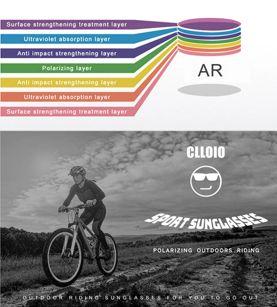 CLLOIO Anti-glare Day Night Vision Glasses Polarized