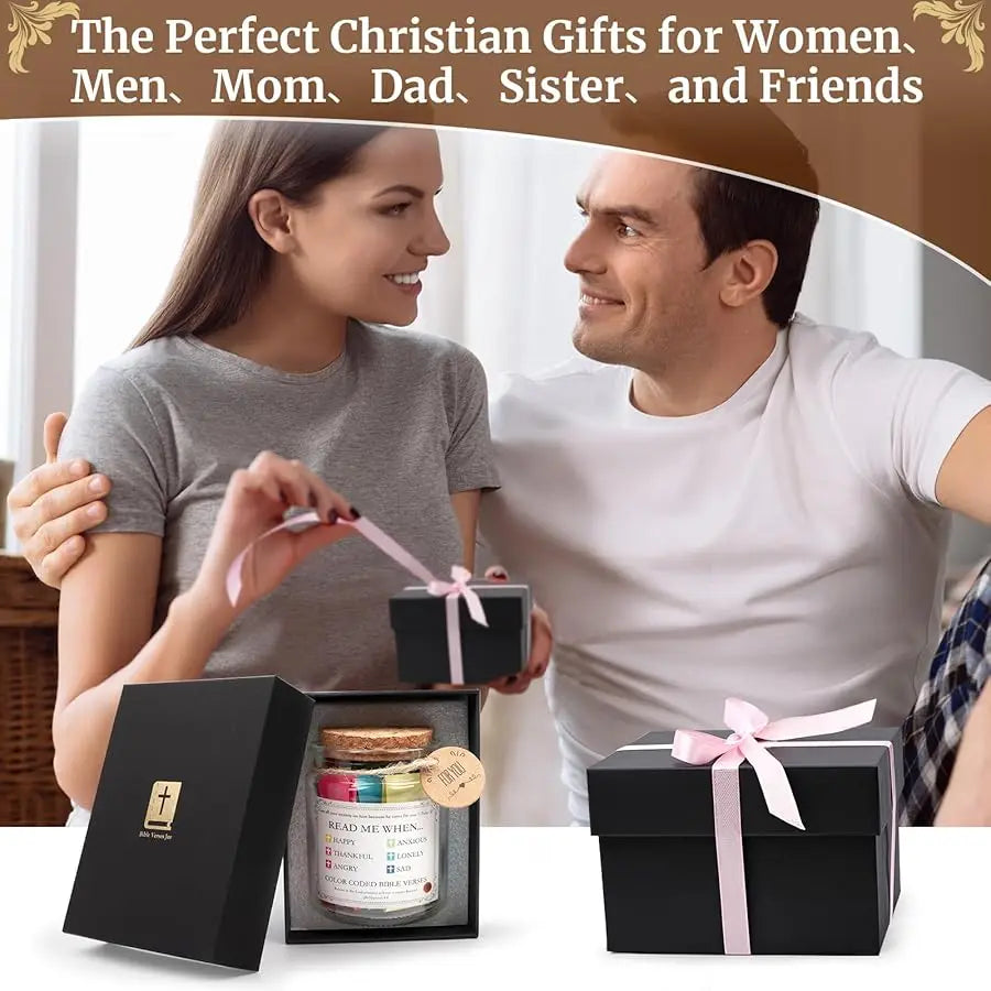 Bible Verses  in Glass Jar Bible Verse Jar Pious Prayer