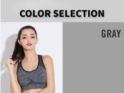 New Sports Bra Women Seamless Gym Jogging Crop Top Yoga Fitness