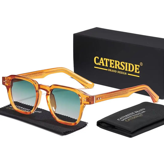 Square Fashion Sunglasses Men Core Insert Temple