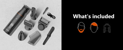 Manscape Body Hair Trimmer 4 in 1 IPX6 Waterproof Beard Trimmer
