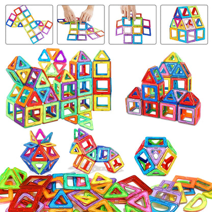 Magnetic Building Blocks DIY Learning Educational Magnet Toys
