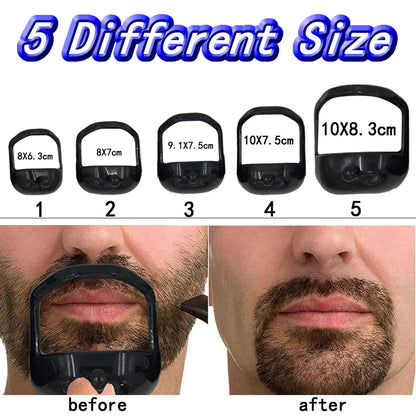 Sheep Beard Styling Template Set Beard Styling Template