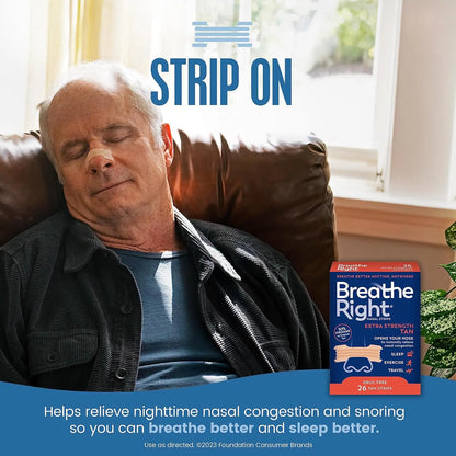 26/52/78 Pcs Breathe Right Nasal Strips