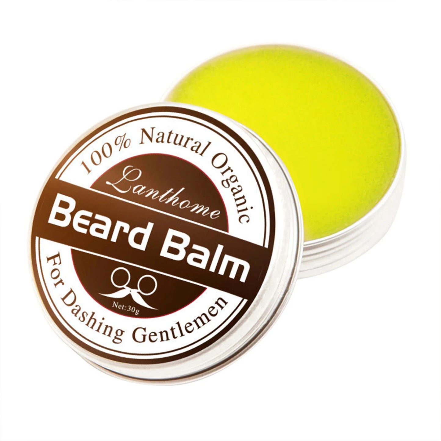 30g Beard Balm Conditioner Oil Improves Beard Softness
