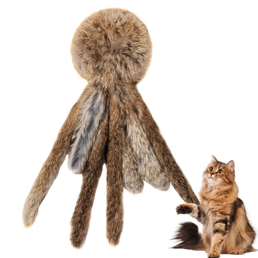 Artificial Rabbit Fur Cat Toys Hunting Ability Training Toy