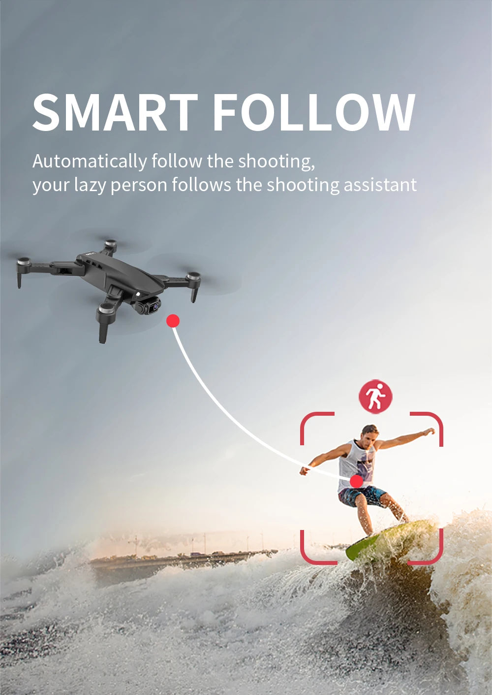 L900 Pro SE MAX GPS Drone 4K Professional Dual HD Camera