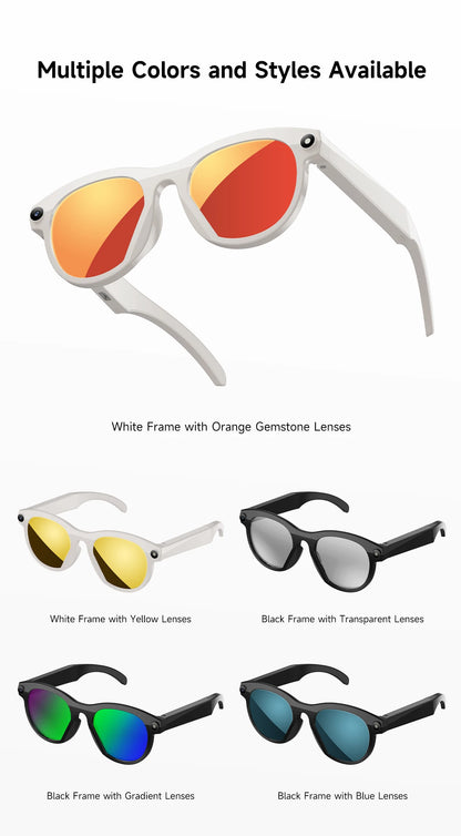 AI Smart Glasses New Interaction With Camera Photo