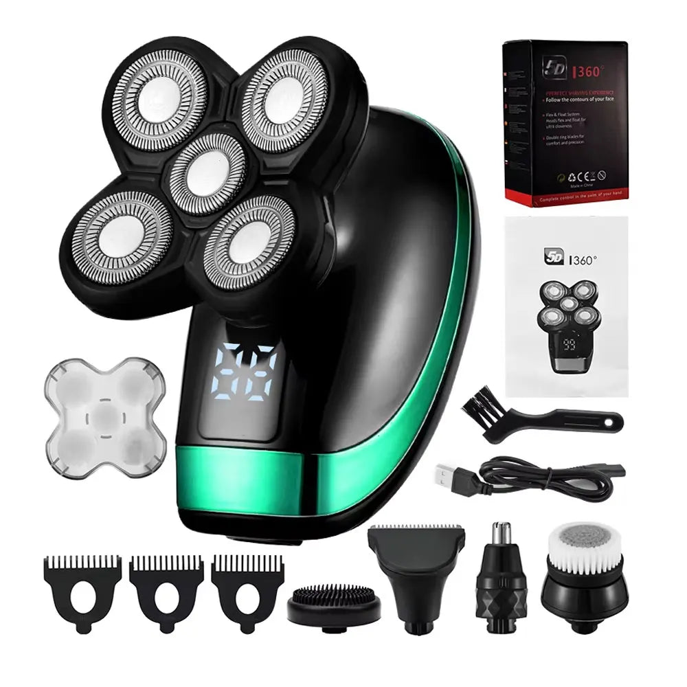 Rechargeable Shaver Grooming Kit Professional Hair Electric Shaver
