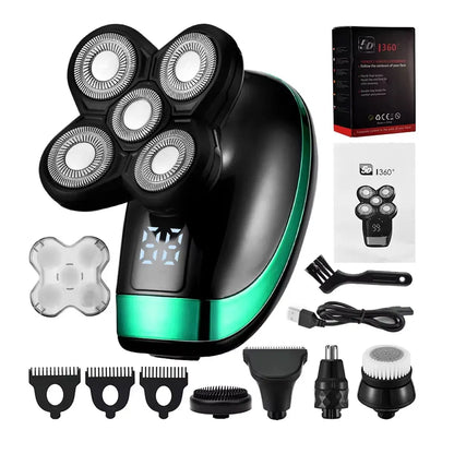 Rechargeable Shaver Grooming Kit Professional Hair Electric Shaver