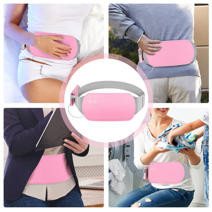 Portable Heated Massage Belt Menstrual Pain Relief