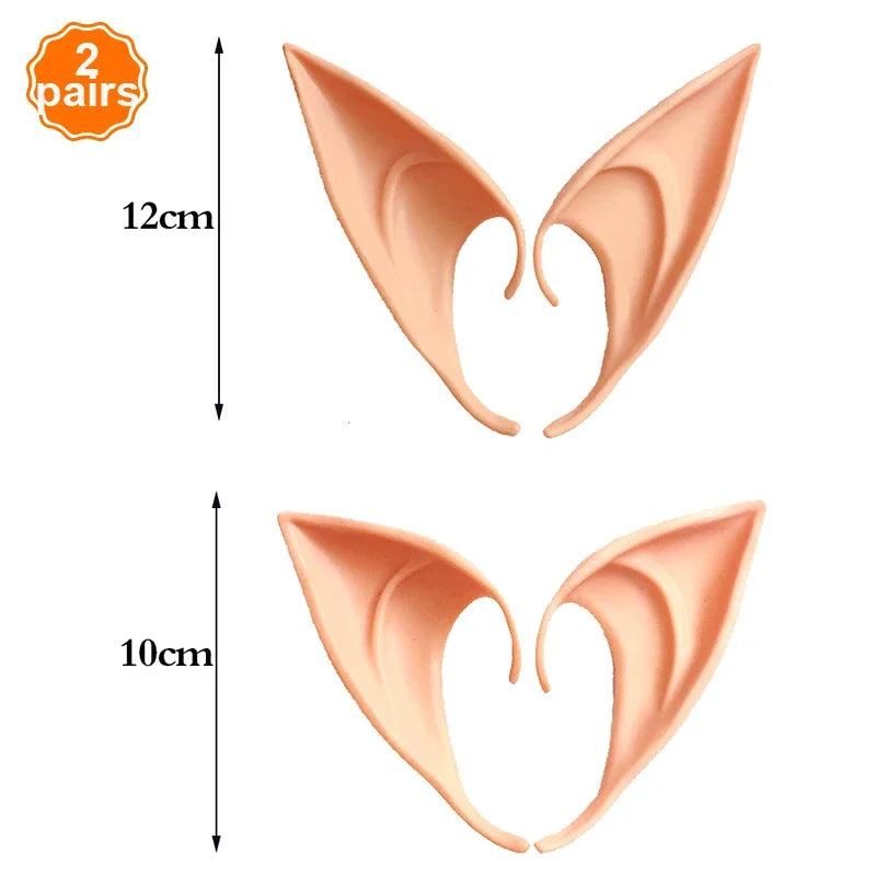 Latex Elf False Ears Fairy Angel Butterfly Ears