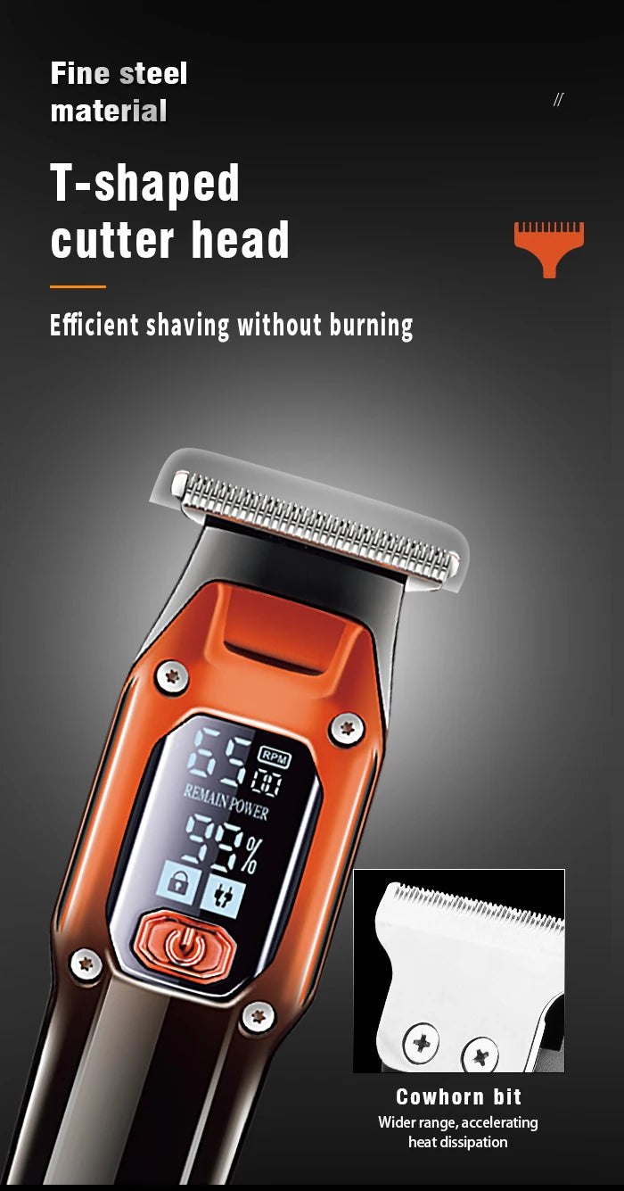Original Kemei Barber Hair Trimmer Professional For Men