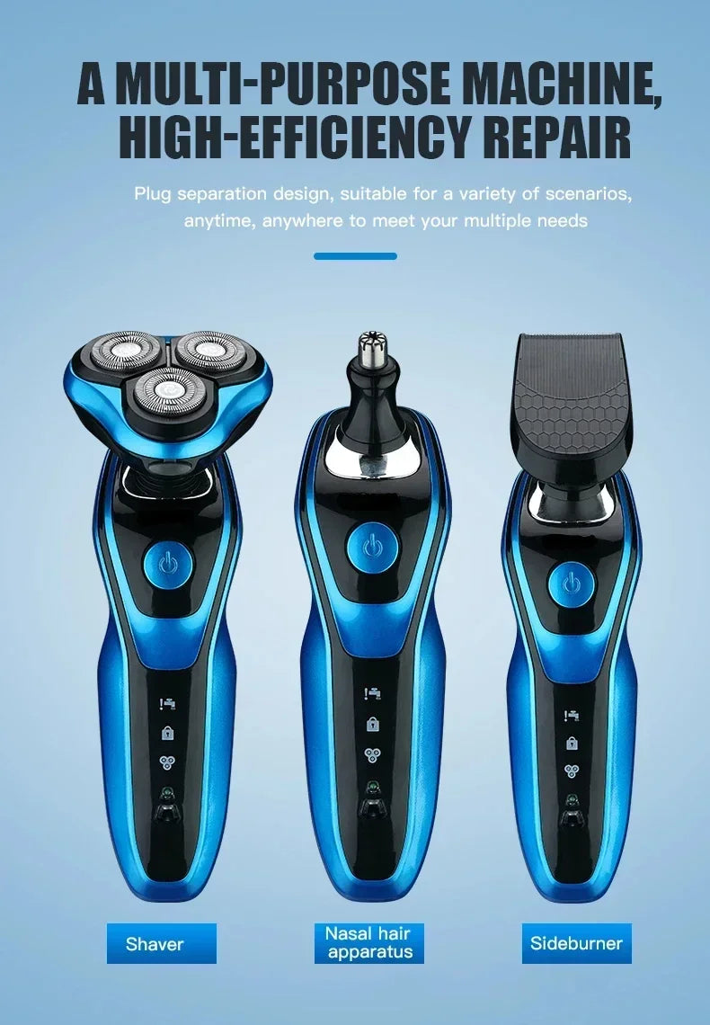 Electric Shaver Full Body Washable Shaver Men's Multifunctional