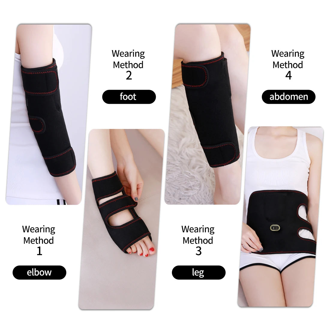 Heated Elbow Brace 3 Heating Massage Modes Muscle Relaxation