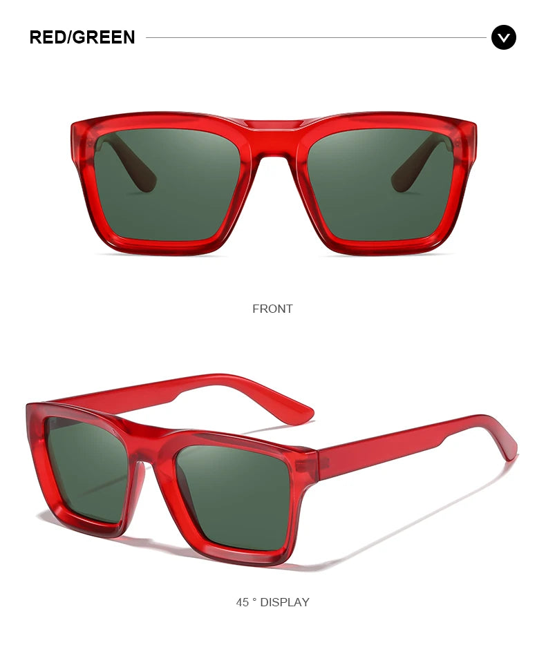 DML New Fashion Women Luxury Brand Square Sunglasses